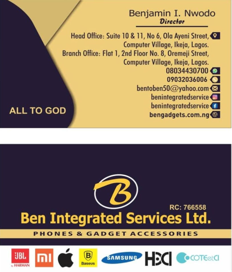 Benjamin innocent nwodo 1